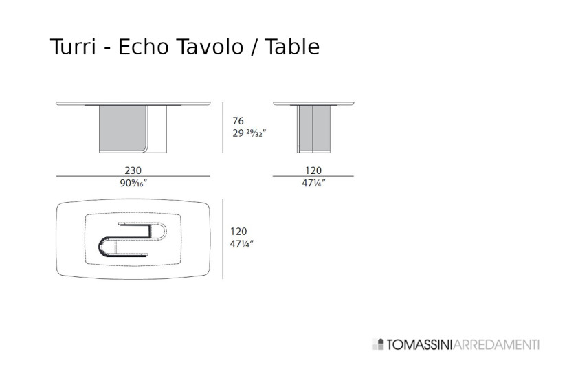 Tavolo Echo Turri - 3