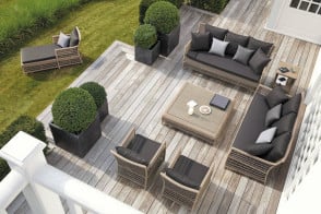 Chaise d'extérieur Malibu Manutti - 1 2