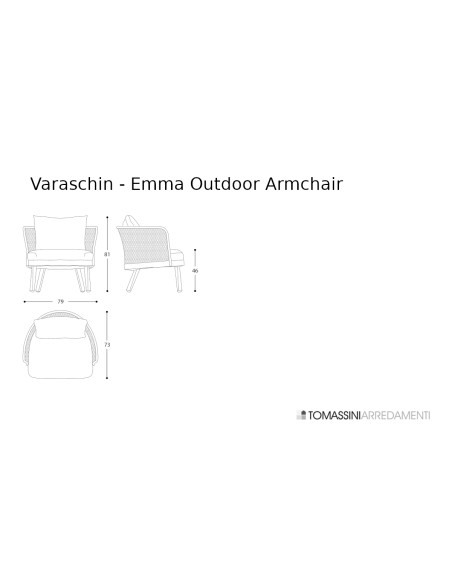 Fauteuil d'extérieur Emma Varaschin - 6