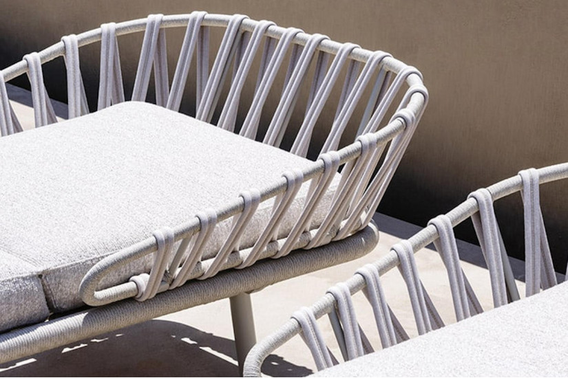 Emma Cross Lettino Outdoor Varaschin - 4