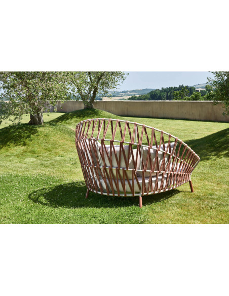 Emma Cross Outdoor Daybed Varaschin - 3