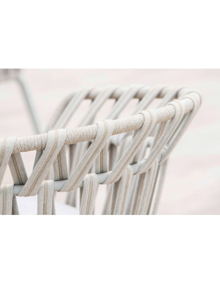 Emma Cross Outdoor Dining Armchair Varaschin - 4