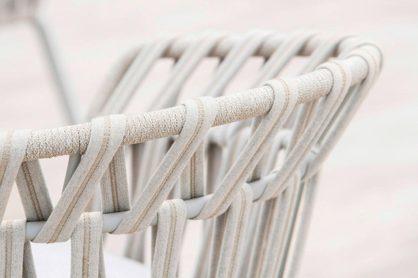 Emma Cross Outdoor Dining Armchair Varaschin - 4