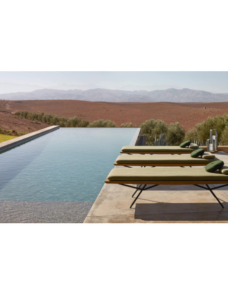 San Outdoor Sunbed Manutti - 3