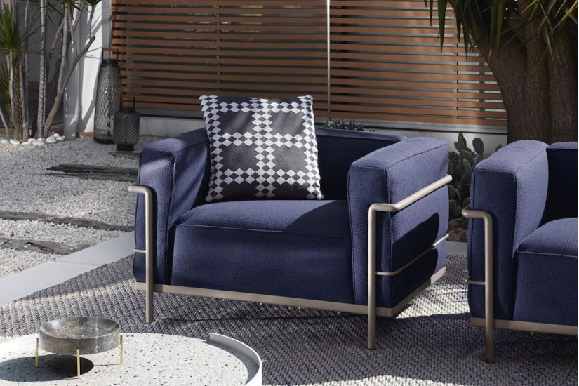 Poltrona Outdoor 3 Fauteuil Grand Confort, Grand Modèle Cassina - 3