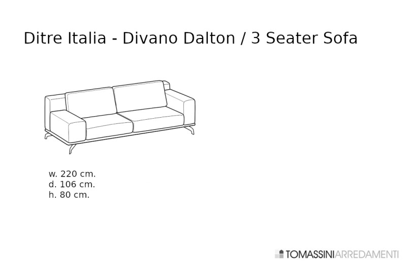 Canapé Dalton Ditre Italia - 8