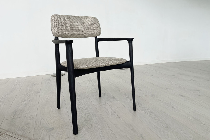 Chaise Curve avec accoudoirs (Offre Expo) Poliform - 2