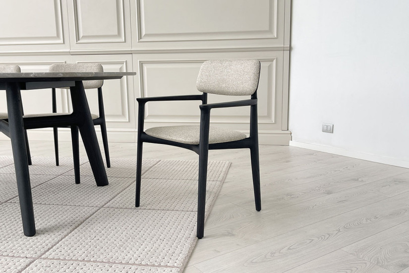 Sedia Curve con braccioli (Offerta Expo) Poliform - 3