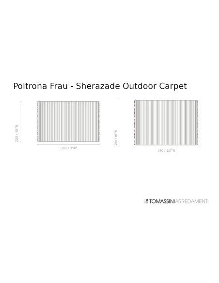 Tappeto Outdoor Sherazade Poltrona Frau - 4