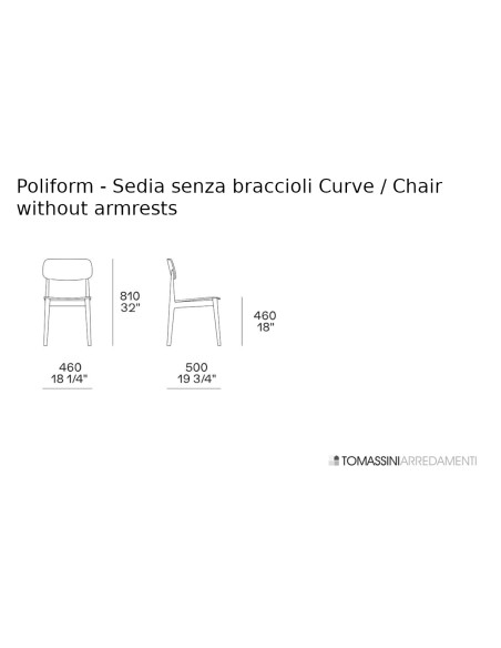 Chaise Curve Poliform - 7