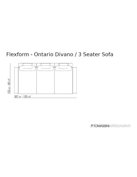 Divano Outdoor Ontario Flexform - 5