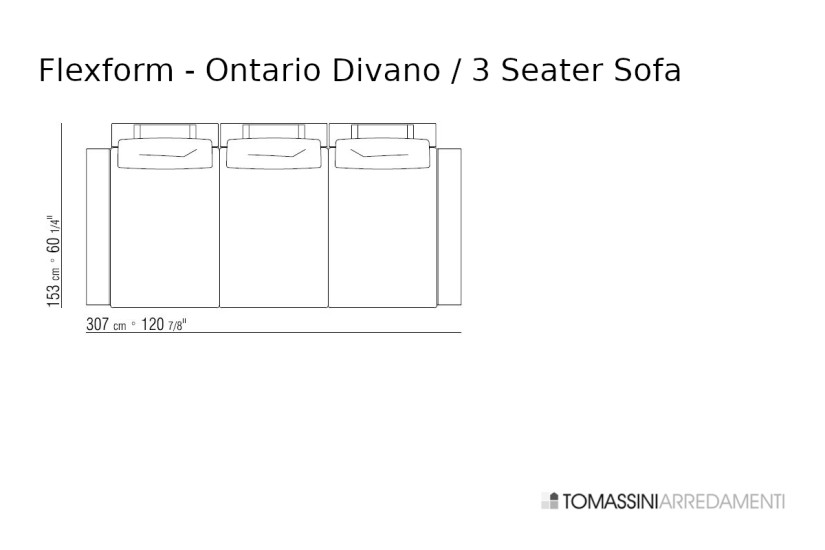 Divano Outdoor Ontario Flexform - 5