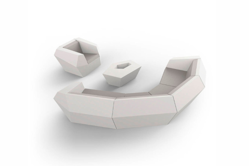 Canapé d'extérieur Faz Vondom - 5