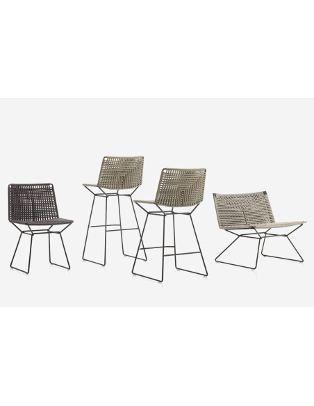 Sgabello Outdoor Neil Twist  - 2