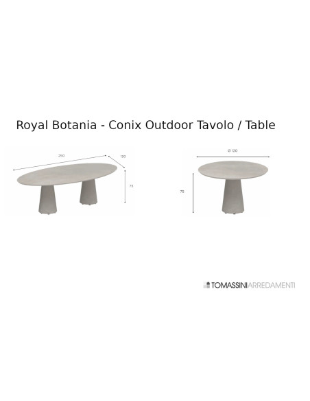 Table d'extérieur Conix Royal Botania - 4