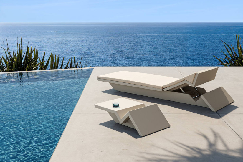 Rest outdoor Sunbed Vondom - 6