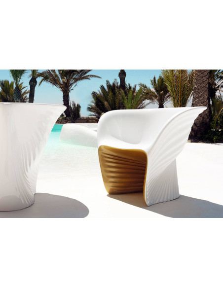 Fauteuil d'extérieur Biophilia Vondom | Achats en Ligne