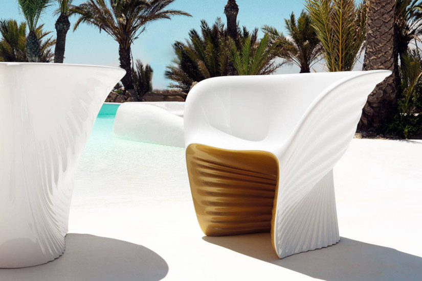 Fauteuil d'extérieur Biophilia Vondom | Achats en Ligne