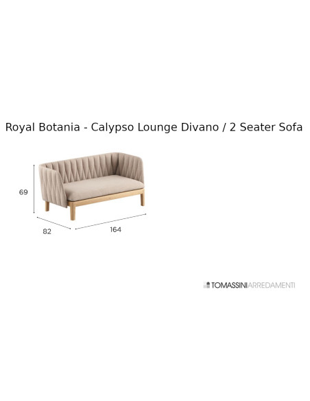 Divano Outdoor Calypso Lounge Royal Botania - 4