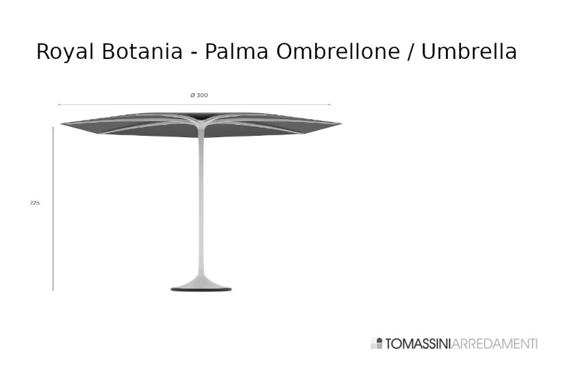 Ombrellone Palma Royal Botania - 4