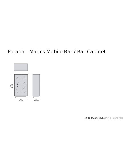 Matics Bar Cabinet Porada - 2