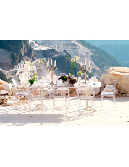 Sedia Louis Ghost Kartell - 4