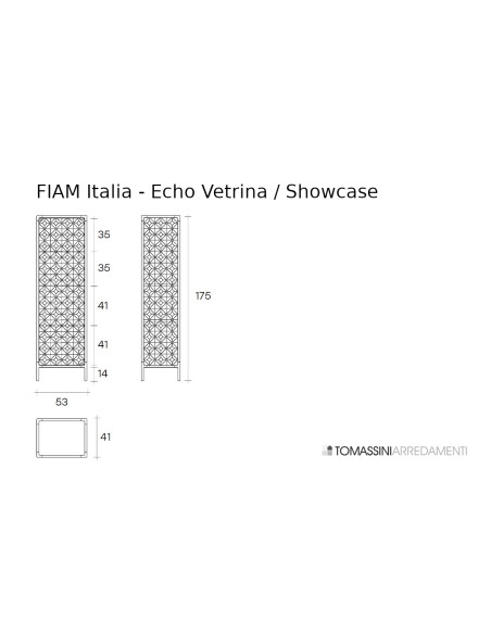 Vitrine Echo Fiam - 6