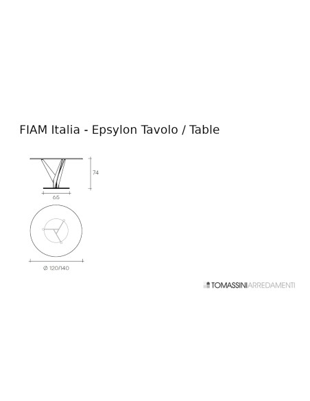 Epsylon Table Fiam - 4