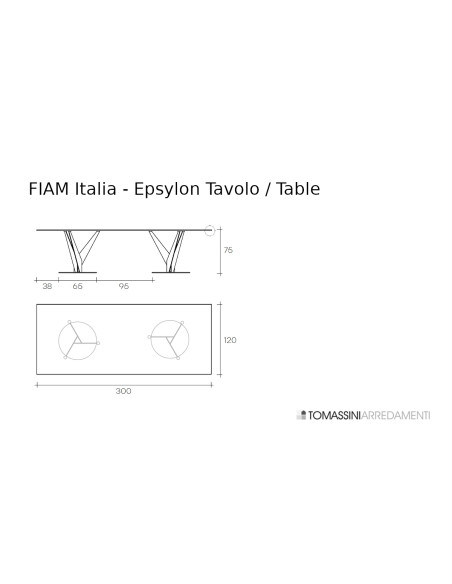 Table Epsylon Fiam - 5
