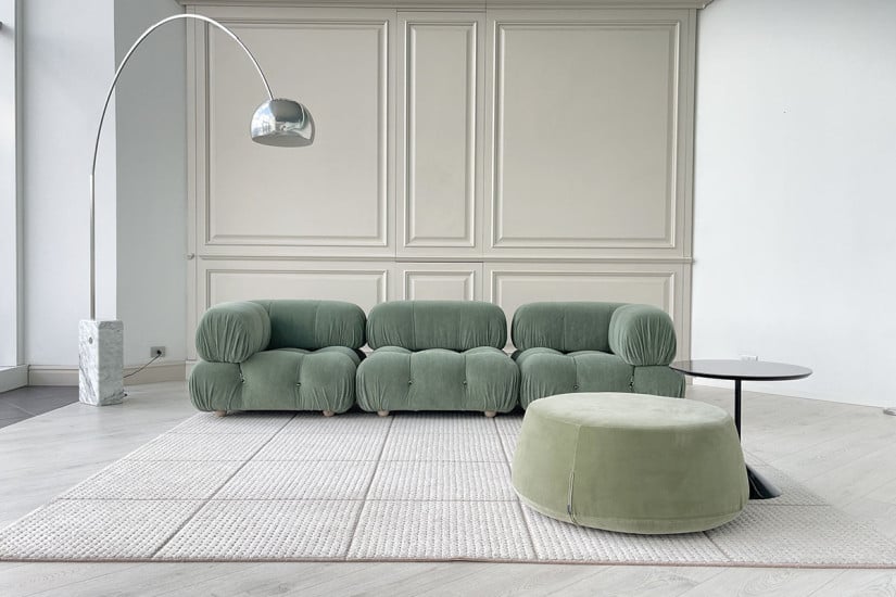 Camaleonda 3 Seater Green Sofa B&B Italia - 1