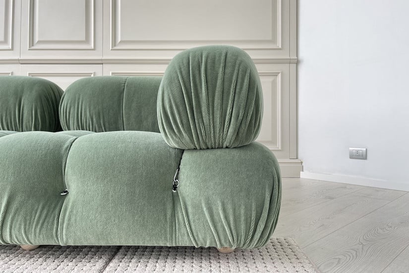 Camaleonda 3 Seater Green Sofa B&B Italia - 3