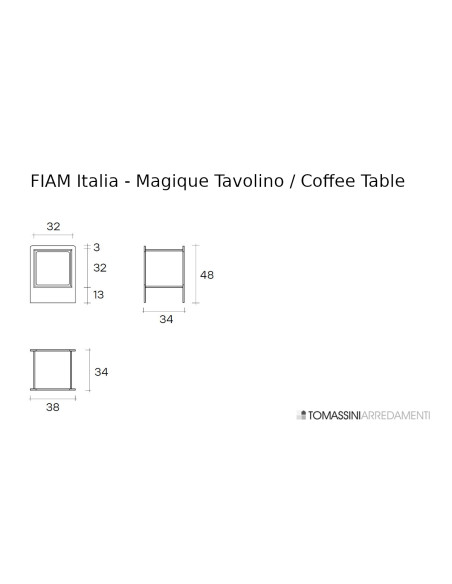 Table basse Magique Fiam - 5