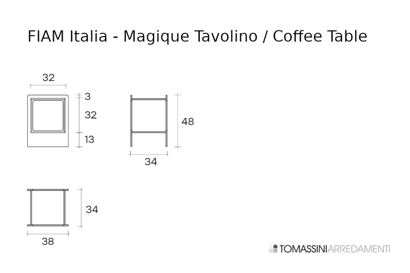 Tavolino Magique Fiam - 5
