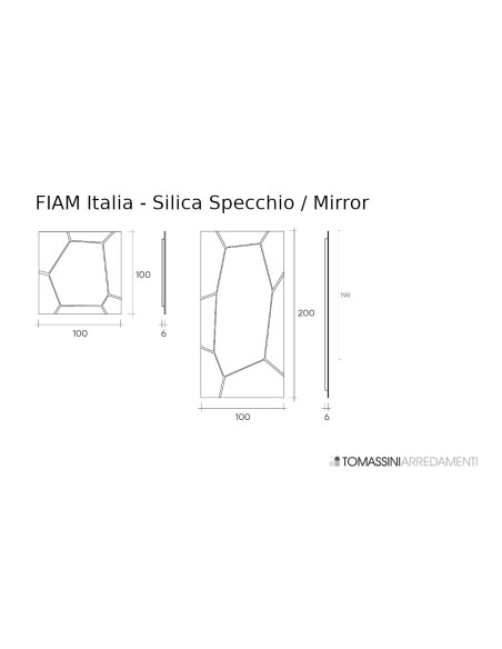 Specchio Silica Fiam - 5