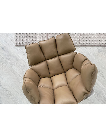 Husk Brown Leather Armchair (Expo Offer) B&B Italia - 7