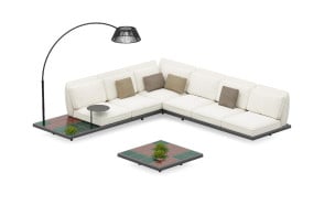 Divano Outdoor Mozaix Lounge Royal Botania - 1