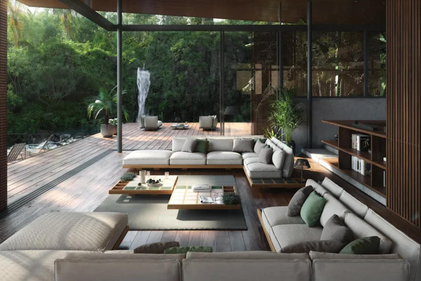 Divano Outdoor Mozaix Lounge Royal Botania - 4