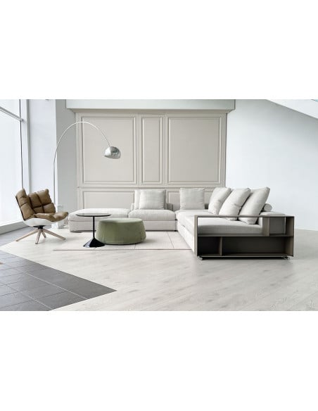 Groundpiece White Sofa (Expo Offer) Flexform - 1
