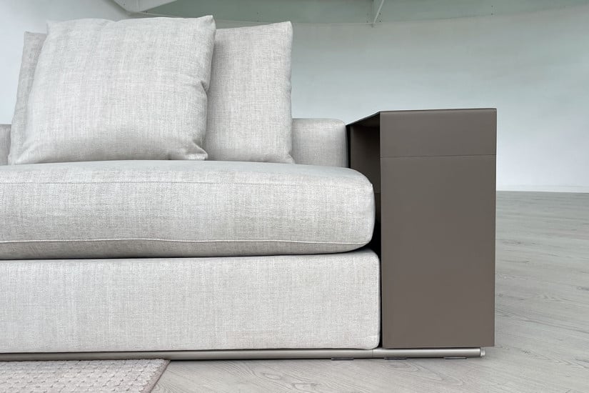 Groundpiece White Sofa (Expo Offer) Flexform - 4