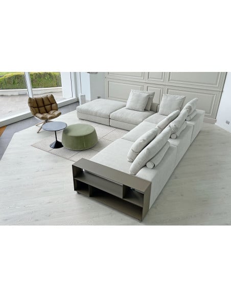 Divano Groundpiece bianco (Offerta Expo) Flexform - 5