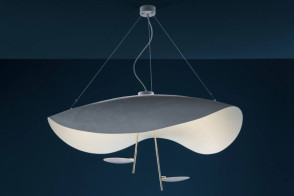 Lampe à Suspension Lederam Manta S2 Catellani&Smith - 1 2