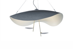 Lampe à Suspension Lederam Manta S2 Catellani&Smith - 1