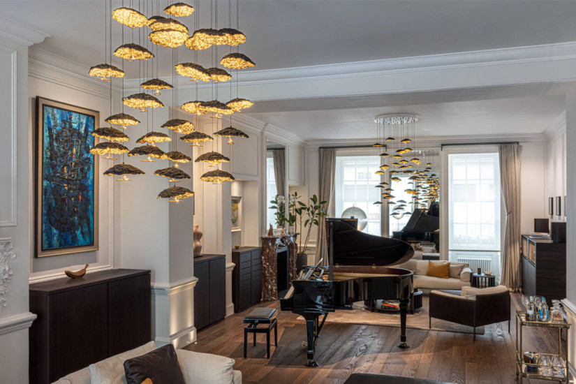 Gold Moon Suspension Lamp Catellani&Smith - 2