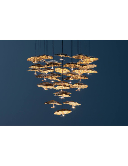 Gold Moon Suspension Lamp Catellani&Smith - 3