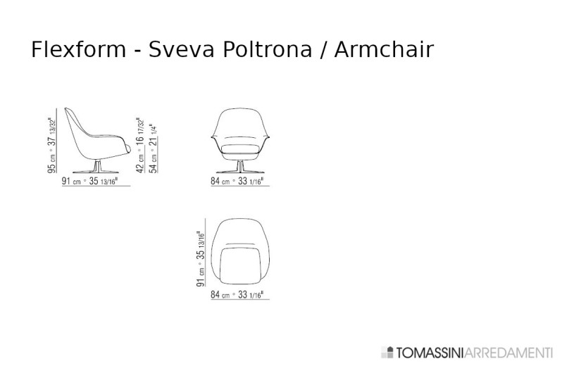 Poltrona Sveva Flexform - 8