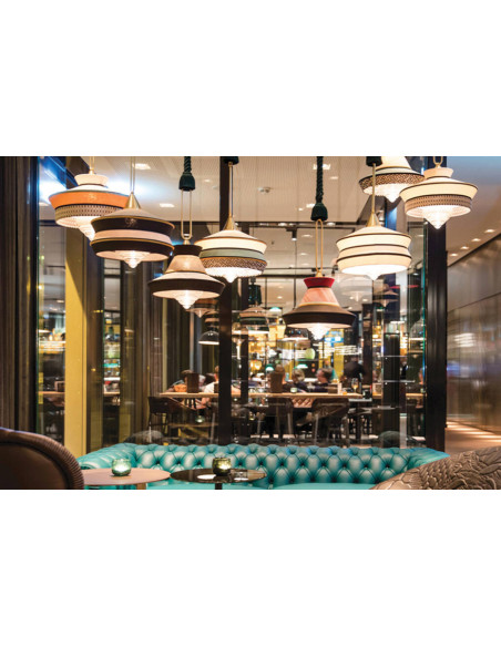 Calypso ceiling lamp Contardi - 7