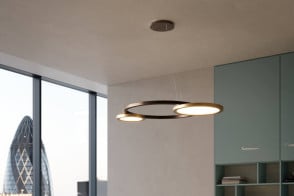 Eclisse ceiling lamp Contardi - 1 2