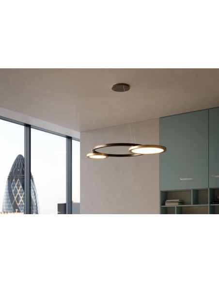 Eclisse ceiling lamp Contardi - 2