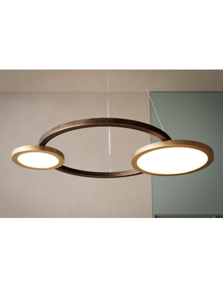 Eclisse ceiling lamp Contardi - 3