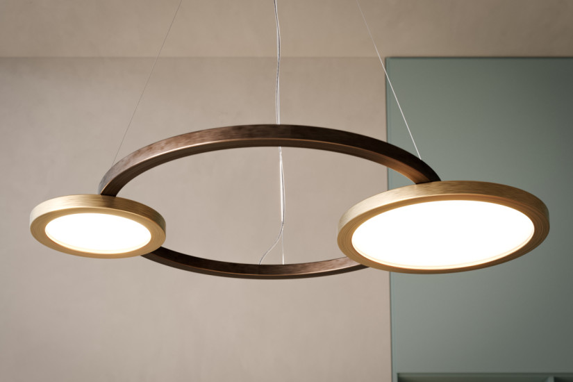 Eclisse ceiling lamp Contardi - 3